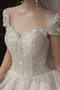 Robe de mariée Tulle Fourreau Avec Bijoux Manquant A-ligne Étoilé - Page 4