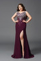 Robe de soirée Sans Manches Formelle Col en V À la masse Naturel taille - Page 1
