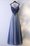Robe de demoiselle d'honneur Train de petit Naturel taille A-ligne - Page 1