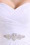 Robe de mariée Dos nu Longue Sans Manches Mousseline Drapé Fourreau pli - Page 4