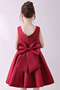 Robe de fille de fleur Sans Manches Norme Satin Nœud à Boucles - Page 3