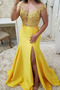 Robe de soirée Naturel taille Norme Sans Manches Satin Moderne - Page 3