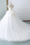 Robe de mariée Sans Manches Salle Formelle Automne Longueur de plancher - Page 4