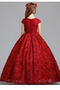 Robe de fille de fleur Dentelle Mariage Froid Fermeture à glissière - Page 2