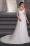 Robe de mariée Manche Longue Drapé Tulle Empire Longue Manche Aérienne - Page 1