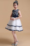 Robe de fille de fleur Orné de Rosette Dentelle Sans Manches - Page 4
