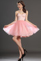 Robe de bal Tulle Mode Sablier Perle rose Col en Cœur Sans Manches - Page 2