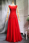 Robe de demoiselle d'honneur Col Bateau Dentelle Naturel taille - Page 1