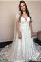 Robe de mariage Manche Courte De plein air Mancheron Dentelle - Page 1