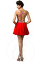 Robe de bal A-ligne Sans Manches Sexy Courte Triangle Inversé - Page 2
