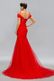 Robe de soirée Sirène Glissière Mancheron Longue Rosée épaule - Page 2