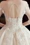 Robe de mariée Couvert de Dentelle 3/4 Manche Automne Col Bateau - Page 6