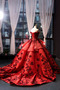 Robe de bal Longue Rosée épaule Cérémonial Manche Courte Mariage - Page 6
