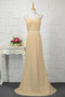 Robe de demoiselle d'honneur Longue Sans Manches Naturel taille - Page 1