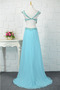 Robe de bal Luxueux Perle Norme Dos nu Mousseline Sans Manches - Page 3