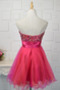 Robe de cocktail Tulle Médium col coeur Perle a ligne Mi-longues - Page 3
