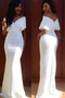 Robe de soirée Longueur au sol Fermeture à glissière Serré Col en V - Page 1