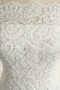 Robe de mariage Tulle Laçage De plein air Couvert de Dentelle - Page 6