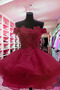 Robe de mariée Bouton Balle Rosée épaule Fermeture éclair Été - Page 7