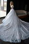 Robe de mariée Fermeture à glissière aligne Dentelle Rivage Manche Courte - Page 3