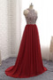 Robe de soirée Printemps Drapé Mousseline Petit collier circulaire - Page 2