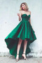 Robe de bal col coeur Poire Naturel taille Haut Bas Soie Laçage - Page 1