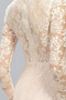 Robe de soirée Epurée Manche Longue Fermeture à glissière Petit collier circulaire - Page 6