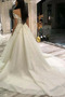 Robe de mariée a ligne gossamer Naturel taille Dos nu Vente Elégant - Page 2