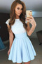 Robe de cocktail Fermeture à glissière Sans Manches Elégant Manquant - Page 4