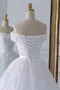 Robe de mariée A-ligne Vente Longue Sans Manches Laçage Sablier - Page 6