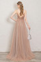 Robe de soirée Longue a ligne Romantique Norme Fête Tulle Fourreau Avec Bijoux - Page 2