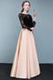 Robe de bal Col Bateau Chaussez Formelle Manche Longue Manche Aérienne - Page 3