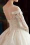 Robe de mariée Manche Longue a ligne Poire Tulle De plein air - Page 4