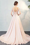 Robe de soirée Norme Traîne Courte Manche Aérienne Col Bateau - Page 2