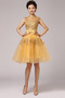 Robe de bal Dentelle Balançoire Glamour Longueur de genou aligne - Page 1