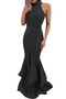 Robe de soirée Norme Fête Glissière Col de chemise t Elégant - Page 2