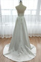 Robe de mariage Simple Médium Traîne Courte Laçage aligne Satin - Page 2