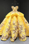 Robe de bal Longue Rosée épaule Cérémonial Manche Courte Mariage - Page 12