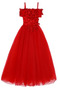 Robe de fille de fleur Décalcomanie À la masse Tulle Manche de T-shirt - Page 5