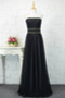 Robe de demoiselle d'honneur Triangle Inversé Elégant Sans Manches - Page 1