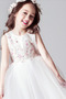 Robe de fille de fleur a ligne Tulle Cérémonie Petit collier circulaire - Page 2