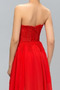 Robe de bal Classique Couvert de Dentelle Dos nu Sans Manches - Page 5