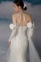 Robe de mariée Sans courroies Longue Laçage Dentelle Naturel taille - Page 6