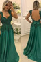 Robe de soirée Dos nu Formelle Sans Manches Larges Bretelles - Page 4