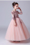 Robe de fille de fleur A-ligne Médium Manche Aérienne Cérémonial - Page 4