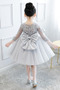 Robe de fille de fleur Médium A-ligne Couvert de Dentelle 3/4 Manche - Page 2