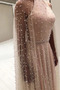 Robe de soirée Naturel taille Fourreau Avec Bijoux Longue Perles - Page 2