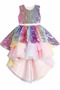 Robe de fille de fleur Paillettes Asymétrique Col de chemise t - Page 8