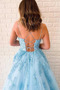 Robe de bal A-ligne Longueur au sol Dentelle Sans Manches Cérémonial - Page 6