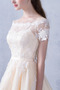Robe de demoiselle d'honneur Dentelle Longueur Mollet Norme Naturel taille - Page 3